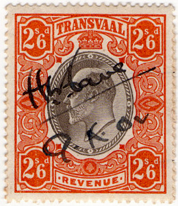 (95) 2/6d Orange & Black (1902)