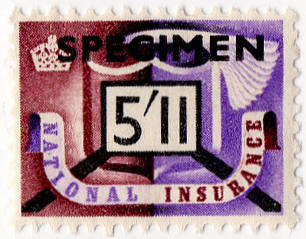 (64) 5/11d Brown & Violet (1951)