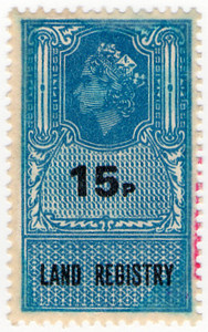 (136) 15p Blue & Black (1974)
