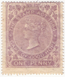 (14) 1d Lilac (1865)
