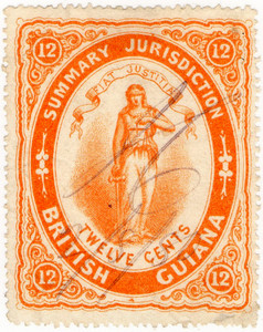 (01) 12c Orange (1865)