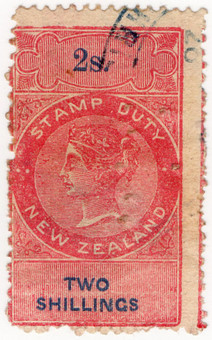 (95) 2/- Red & Blue (1867)