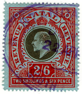 (111) 2/6d Red & Black (1908)