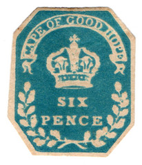 (03) 6d Blue (1864)