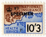 (un) 10/3d Brown & Blue (1960)