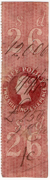 (40) 2/6d Red-Brown (1872)