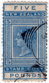 (258) £5 Blue (1882)