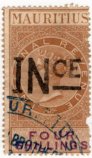 (11) 4/- Brown & Purple (1869)