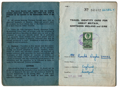 Travel Identity Card
