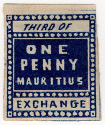 (01) 1d Blue (1869)