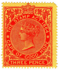 (113) 3d Red on Yellow (1885)