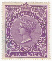 (55) 6d Lilac (1873)