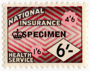 (181) 6/- Pink & Grey (1964)