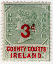 (37) 3d Green & Red (1895)
