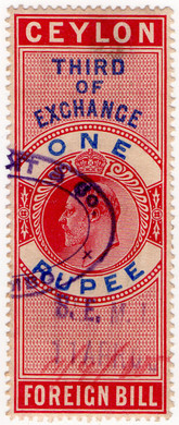(71) 1R Red & Blue (1904)