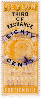 (70) 80c Yellow & Black (1904)