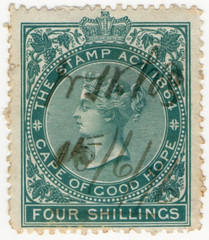 (61) 4/- Green (1873)