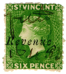 (04) 6d Green (1882)
