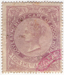 (24) 4/6d Lilac (1865)