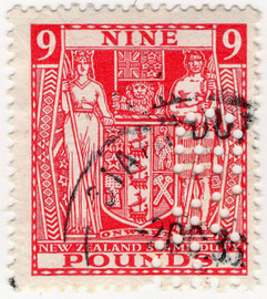 (329) £9 Red (1931)