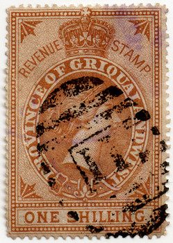 (61) 1/- Brown (postal) (1879)