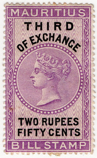 (54) 2R 50c Lilac & Black (1890)
