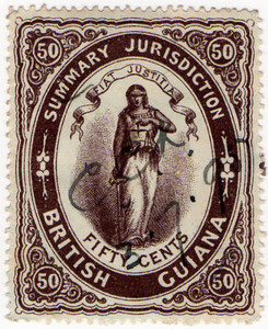 (14) 50c Brown (1883)