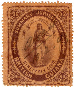 (08) 96c Lilac on Buff (1865)