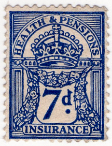 (44) 7d Blue (1925)