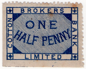 (12) ½d Blue (1883)