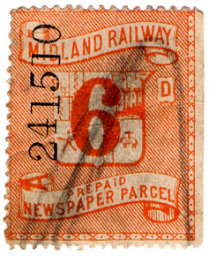 6d Prepaid Newspaper Parcel