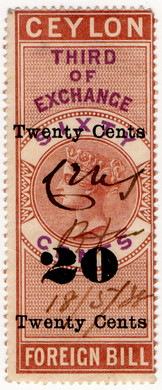 (57) 20c Overprint (1888)