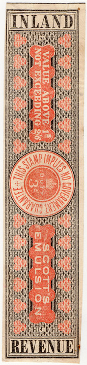 (92) 3d Black & Red (1885)