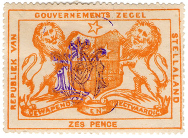 (10) 6d Orange (1886)