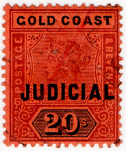 (09) 20/- Lilac & Black on Red (1899)