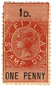 (05) 1d Brown & Black (1883)