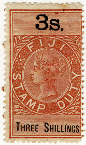 (10) 3/- Brown & Black (1883)