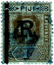 (27) 1/- Black & Green on Green (1914)