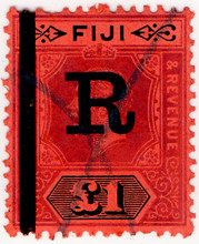 (31) £1 Purple & Black on Red (1914)