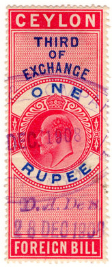 (81) 1R Red & Blue (1905)