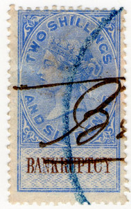 (60) 2/6d Blue & Brown (1878)