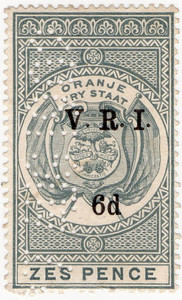 (83) 6d Grey (1900)