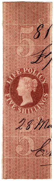(32) 5/- Red-Brown (1869)