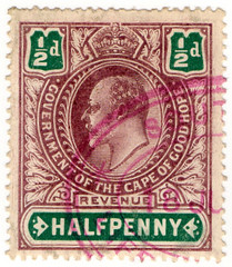 (144) ½d Lilac & Green (1903)
