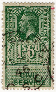 (46) 1/6d Green & Green (1921)