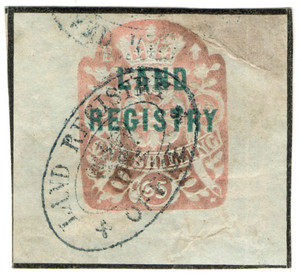 (04) 1/- Rose (1865)