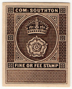 (un) Court Fee Proof in Brown (1880)