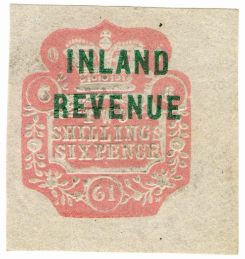 (12) 2/6d Rose (1861)