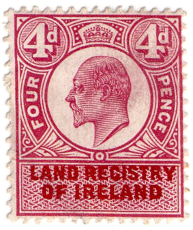 (un) 4d Claret Red & Scarlet (1909)