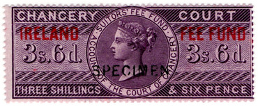 (20) 3/6d Lilac (1867)